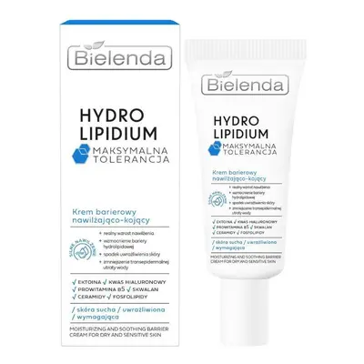 BIELENDA Hydro Lipidium Krem barierowy nawilżająco kojący - skóra sucha,uwrażliwiona 50ml