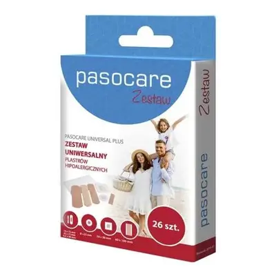 PASOCARE UNIVERSAL PLUS Zestaw plastrów x 26 sztuk