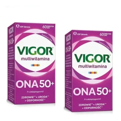 VIGOR multiwitamina ONA 50+ x 60 tabletek + 60 tabletek