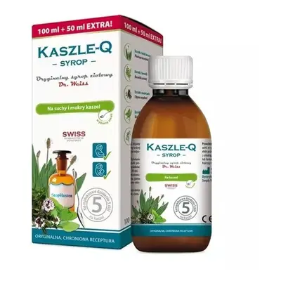 KASZLE-Q Syrop na kaszel 150ml