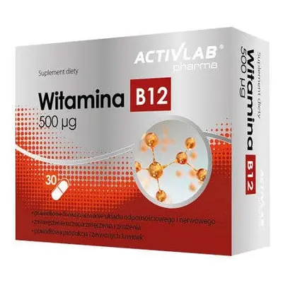 Witamina B12 500mcg x 30 kapsułek