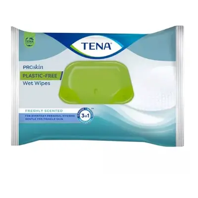 TENA Proskin Plastic-Free Wet Wipes Chusteczki nawilżane x 48 sztuk