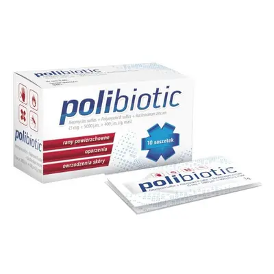 Polibiotic maść x 10 saszetek