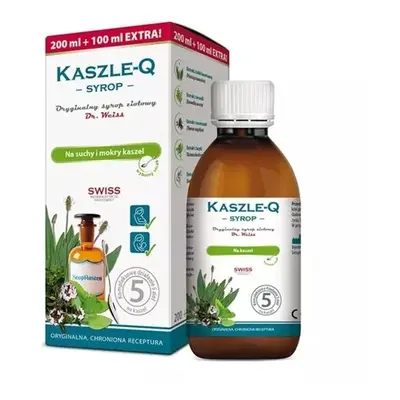 KASZLE-Q Syrop na kaszel 300ml