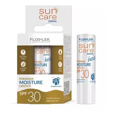 FLOS-LEK Sun Care Derms Moisture Pomadka SPF30 x 1 sztuka