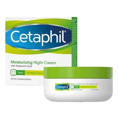 Cetaphil Krem nawilżający do twarzy z kwasem hialuronowym na noc 48ml