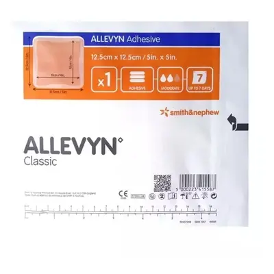 Opatrunek Allevyn Ag Adhesive 12,5cm x 12,5cm x 1 sztuka