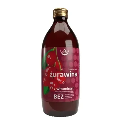 Żurawina sok z naturalną witaminą C 500ml