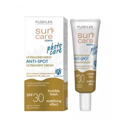 FLOS-LEK Sun Care Derma Anti-Spot Ultralekki krem przeciw przebarwieniom SPF30 30ml