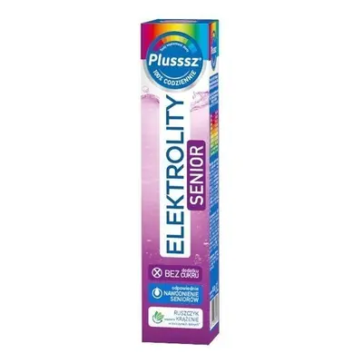 Plusssz Elektrolity Senior 100% Complex x 24 tabletki musujące