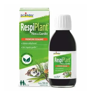 RespiPlant Nos & Gardło syrop 150ml