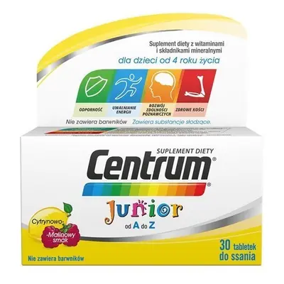 CENTRUM Junior x 30 tabletek do ssania