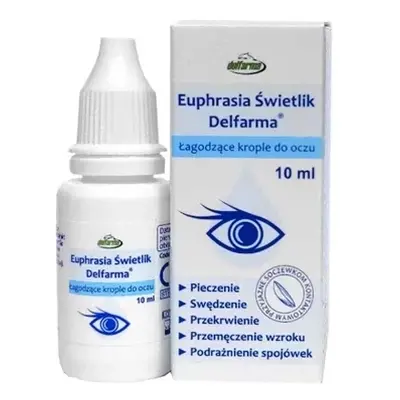 Euphrasia Świetlik Delfarma krople do oczu 10ml