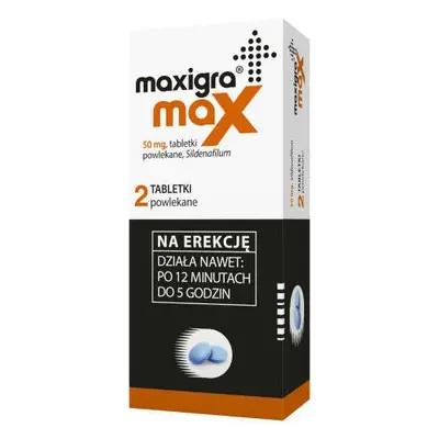 Maxigra Max x 2 tabletki