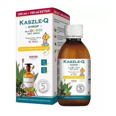 KASZLE-Q Syrop dla dzieci 300ml