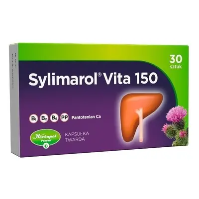 SYLIMAROL VITA 150 x 30 kapsułki twarde