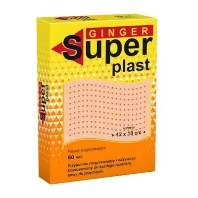 Plaster Ginger Super Plast x 50 sztuk