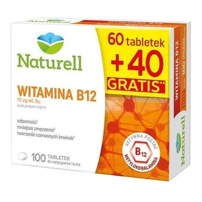 Witamina B12 x 100 tabletek do żucia