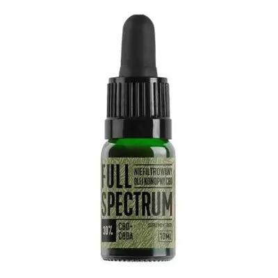 Full Spectrum Niefiltrowany olej konopny 30% 10ml