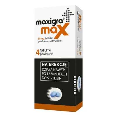 Maxigra Max x 4 tabletki