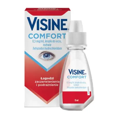 Visine Comfort 0,5 mg/ml krople do oczu 15ml