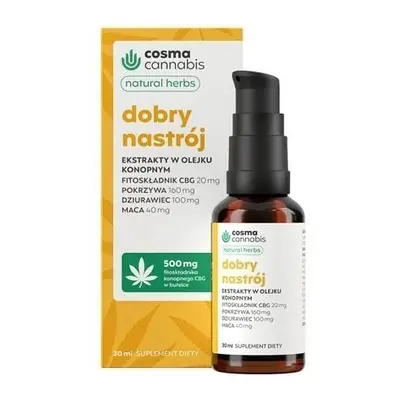 Cosma Cannabis Dobry Nastrój krople 30ml