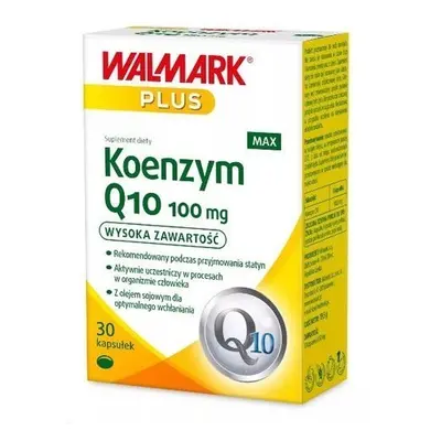 Koenzym Q10 100mg MAX x 30 kapsułek