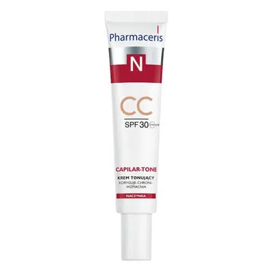 Pharmaceris N Capilar Tone CC SPF30 Krem tonujący koryguje-chroni-wzmacnia naczynka 40ml