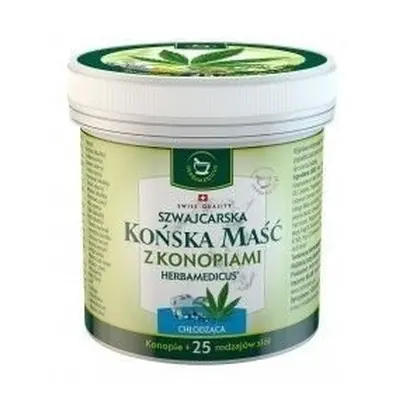 MAŚĆ KOŃSKA Z KONOPIAMI CHŁODZĄCA SZWAJCARSKA 250ml