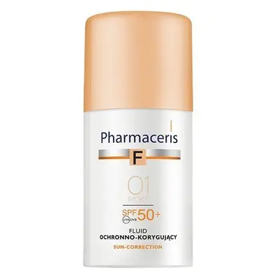 Pharmaceris F Fluid Ochronno-Korygujący SPF50+ 01 Ivory 30ml