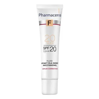 Pharmaceris F Capilar Corretion fluid SPF20 kryjący dla skóry naczynkowej nude 20 - 30ml