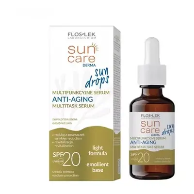 FLOS-LEK Sun Care Derma Sun Drops Multifunkcyjne serum anti-aging SPF20 30ml