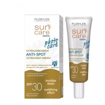 FLOS-LEK Sun Care Derma Anti-Spot Ultralekki krem przeciw przebarwieniom SPF30 30ml