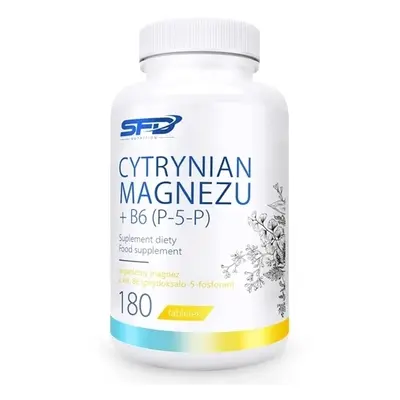 SFD Cytrynian Magnez+B6 (P-5-P) x 180 tabletek