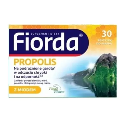 Fiorda Propolis x 30 pastylek do ssania