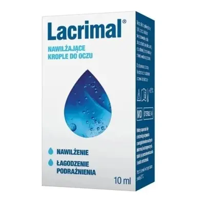 LACRIMAL nawilżające krople do oczu x 10ml