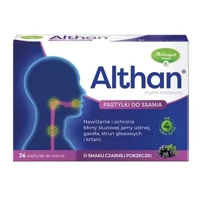 Althan x 36 pastylek do ssania