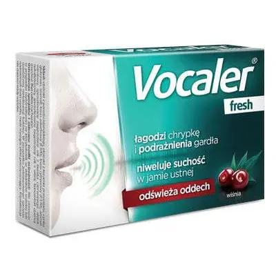Vocaler Fresh x 12 pastylek do ssania