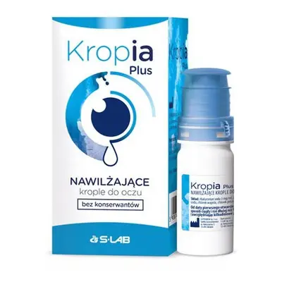 Kropia Plus Krople do oczu nawilżające bez konserwantów 10ml