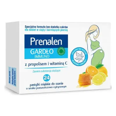Prenalen Gardło Immuno x 24 pastylki do ssania