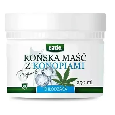 Końska Maść chłodząca z konopiami 250ml