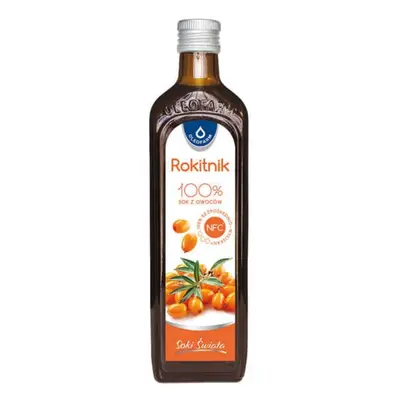 Rokitnik 100% sok z owoców 490ml