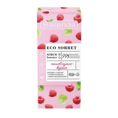 Bielenda, Eco Sorbet Malina, Serum booster nawilżająco-kojące, 30 ml