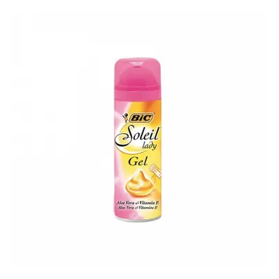 BIC, Soleil Lady, Żel do golenia Aloes & Witamina E, 150 ml