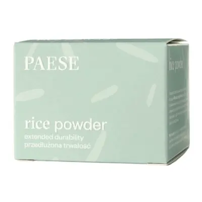 Paese, Rice Powder, Puder ryżowy do twarzy, 10 g