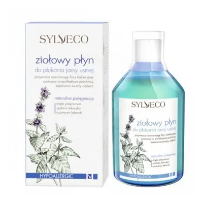 Sylveco, Ziołowy płyn do płukania jamy ustnej, 500 ml