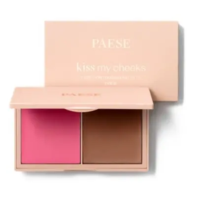 Paese, Kiss My Cheeks, Paleta do konturowania twarzy, COLD, 15g