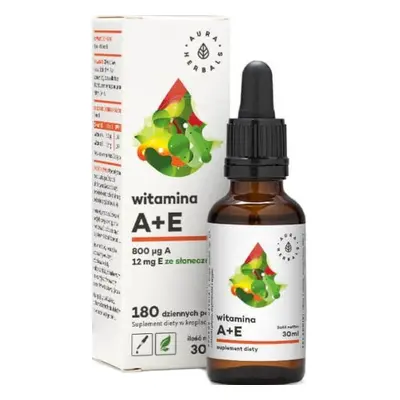 Witamina A + E - Suplement diety w kroplach (30 ml)