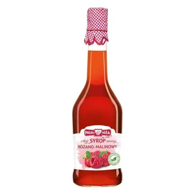 Syrop różano-malinowy 500 ml