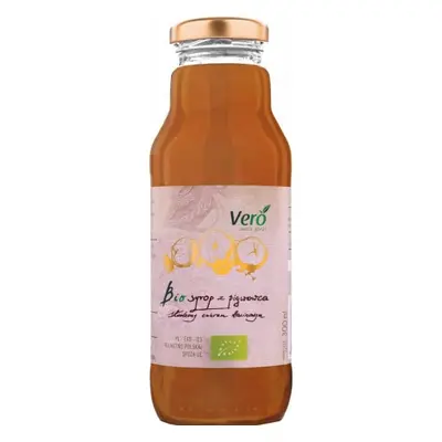 Syrop z pigwowca słodzony cukrem trzcinowym BIO 300 ml Vero